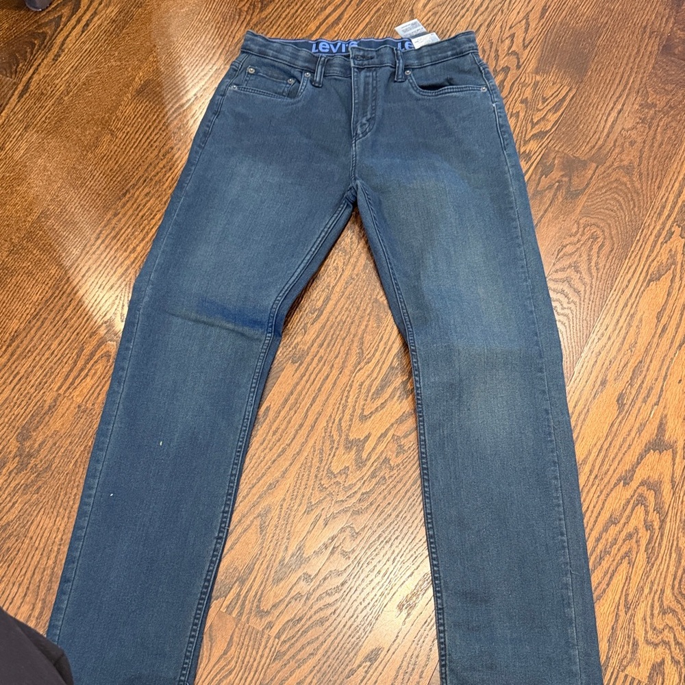 Levi's boys Dark Blue Slim Jeans
